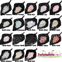 Acrylperlen mit Herzen